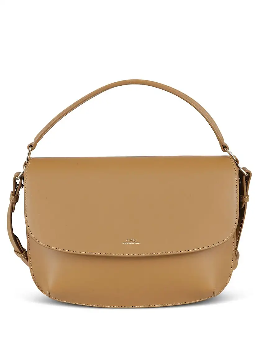 A.P.C.borsa a tracolla in pelle