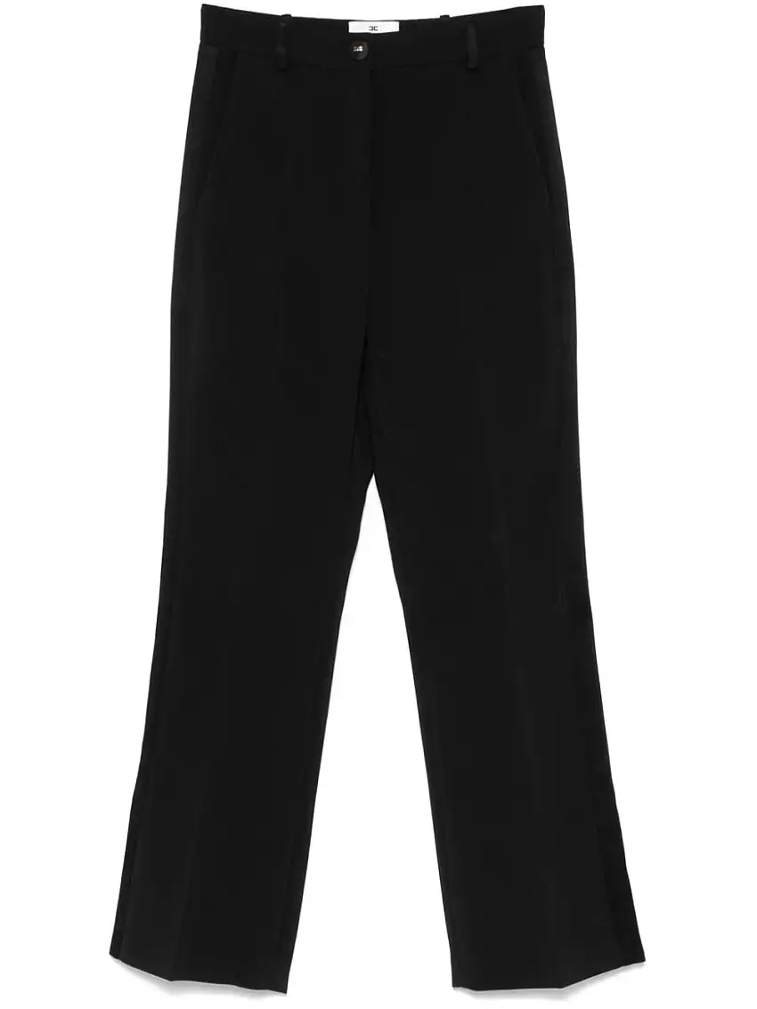 Elisabetta FranchiPantaloni con bordo satinato