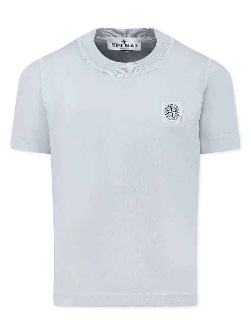 Stone Island JuniorT-shirt in cotone biologico