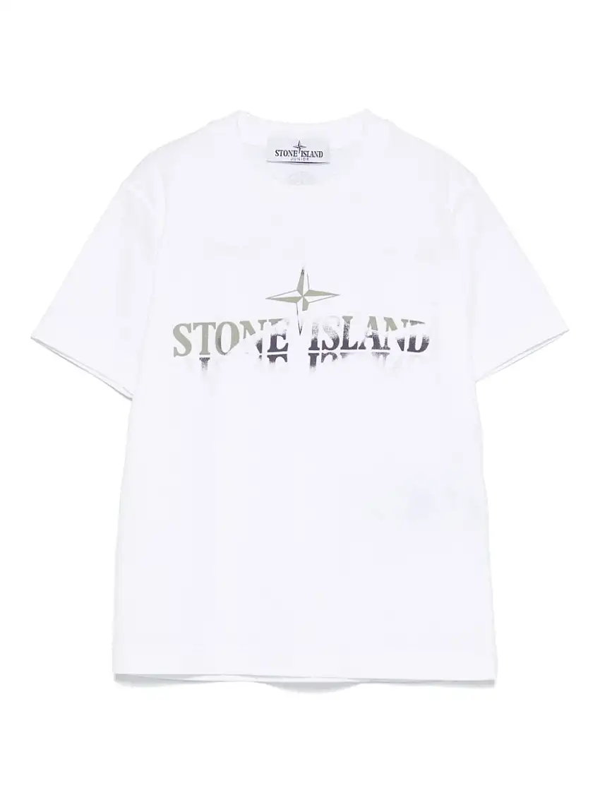 Stone Island JuniorT-shirt con stampa