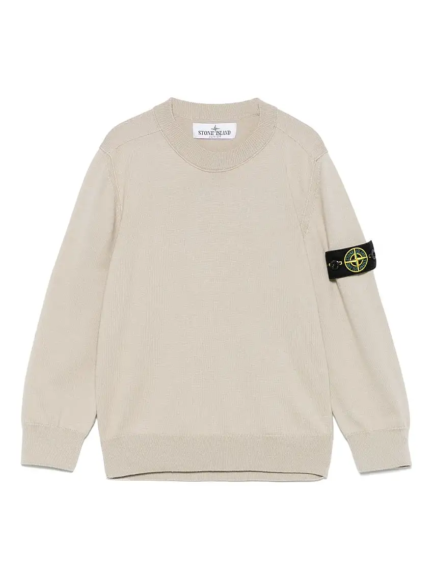 Stone Island JuniorFelpa con motivo Compass