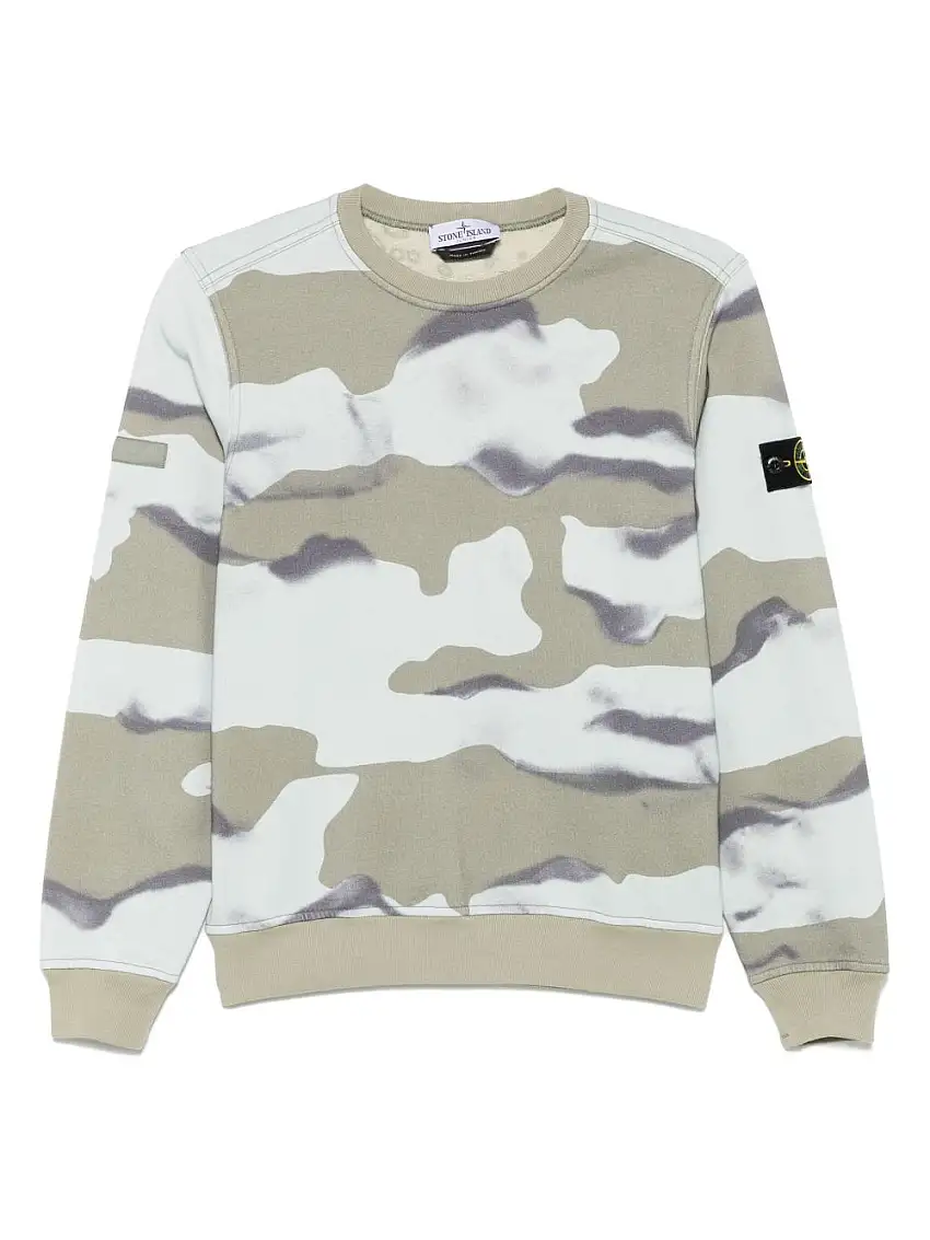 Stone Island JuniorFelpa reversibile