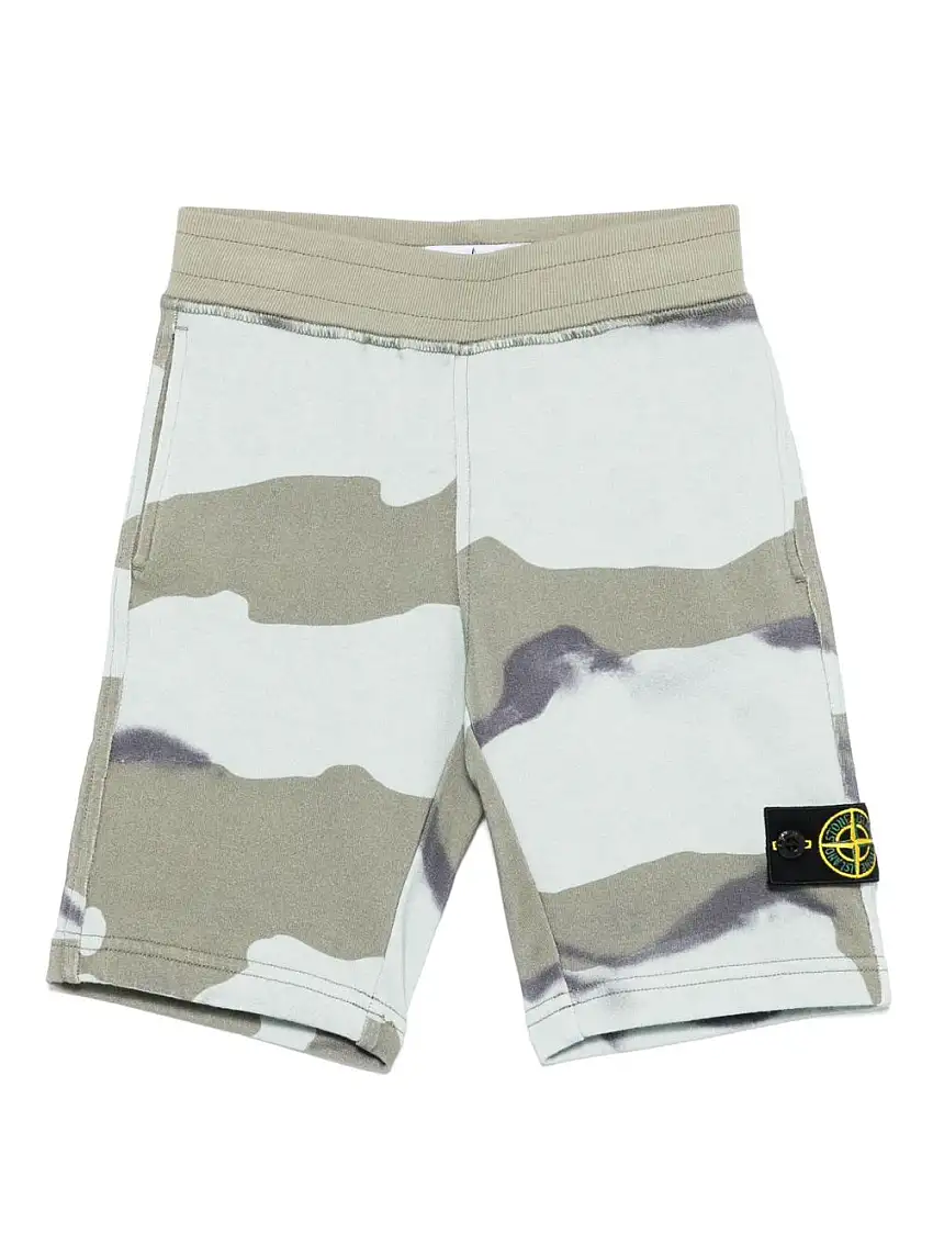 Stone Island Juniorshorts stampati
