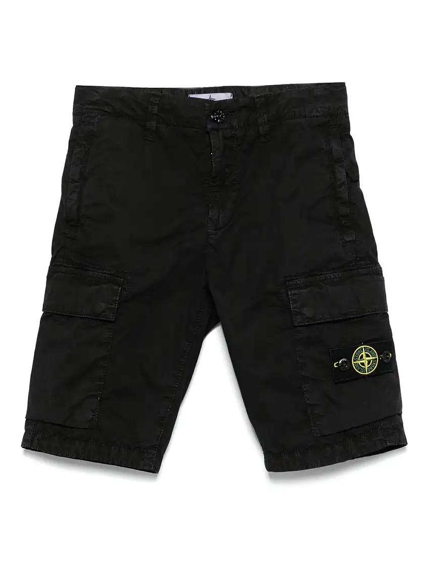 Stone Island JuniorShorts con motivo Compass