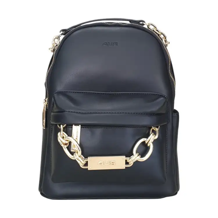 Paciotti 4 US 10615 JOSIE  Zainetto Donna Con Taschino Frontale Nero