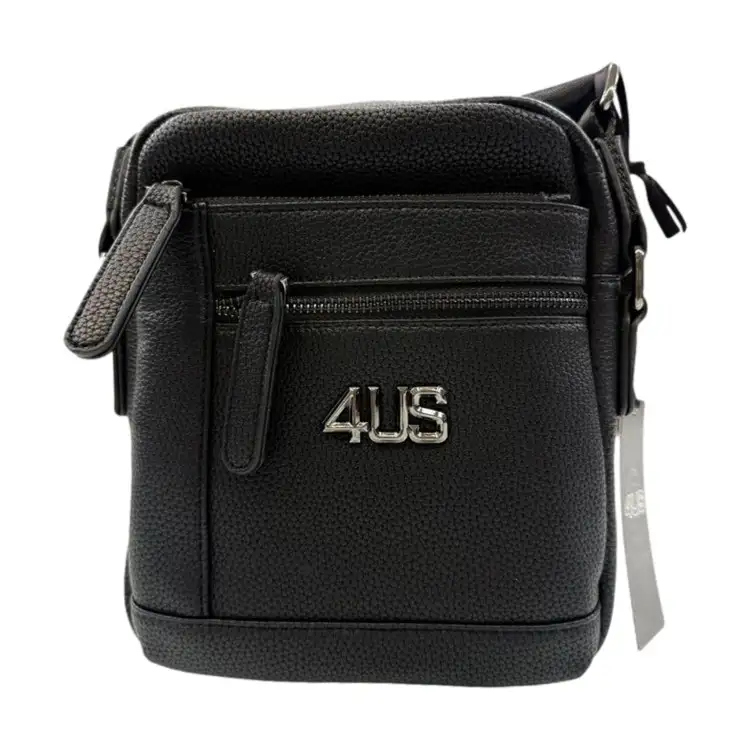 Paciotti 4 US ALAN 1056 Cross bag Tracolla Uomo Multitask Nero