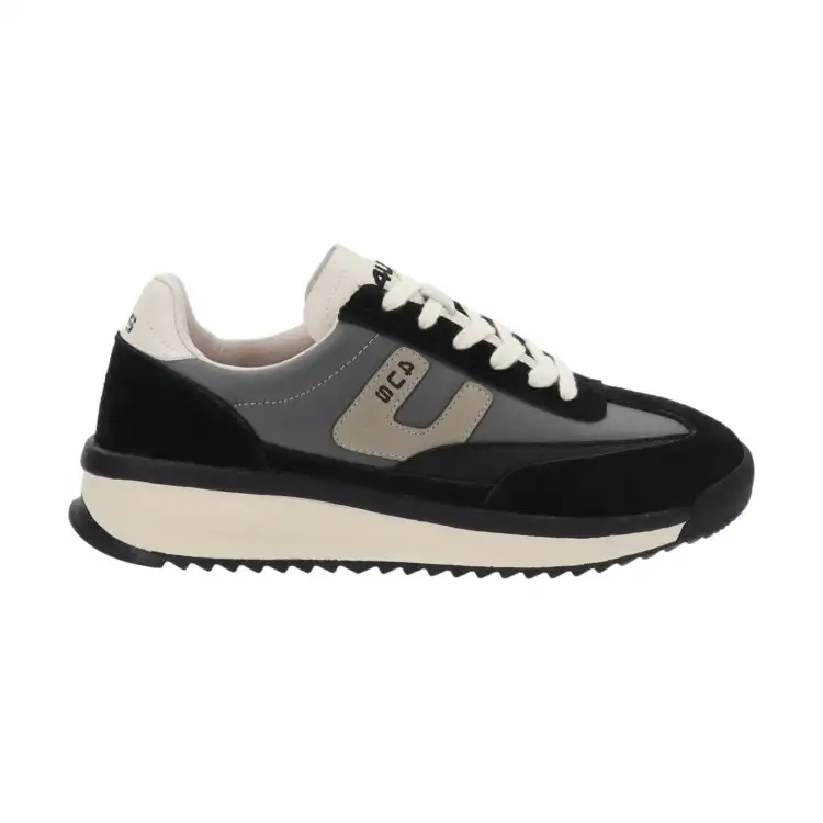 Paciotti 4 US CY25W1366 Sneakers Uomo Stringate Nero