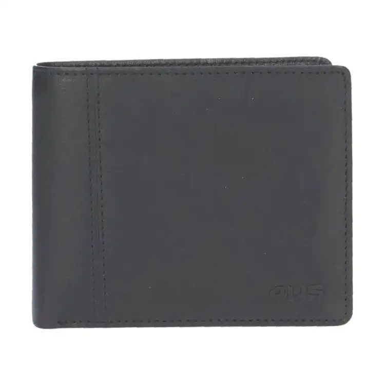Paciotti 4US 10171 Portafogli Uomo con Porta Monete Vera Pelle Black