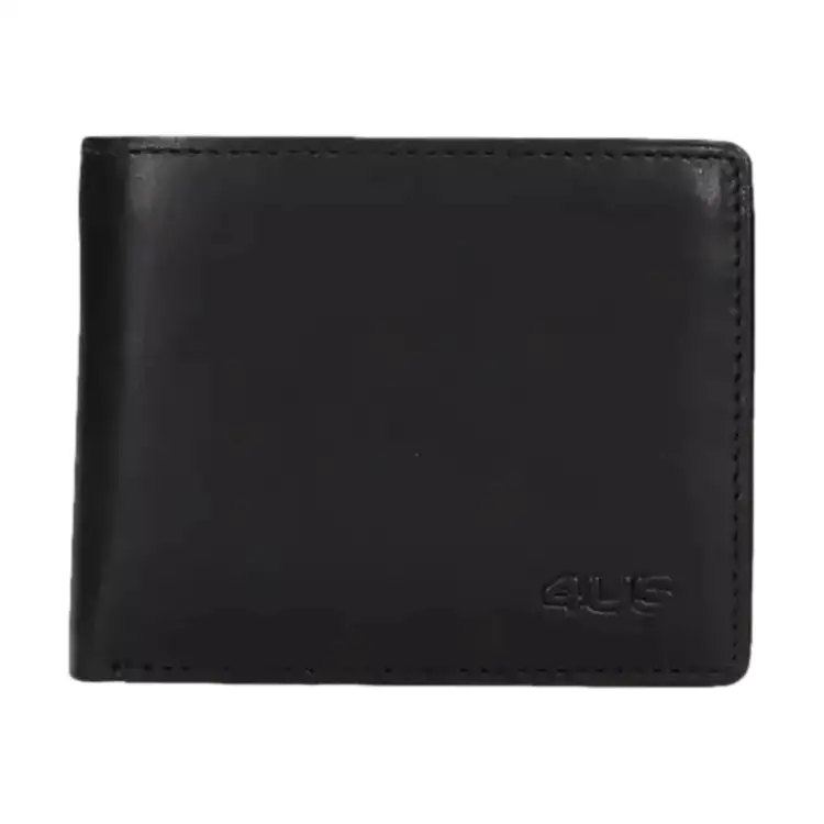 Paciotti 4US 10459 Portafogli Uomo con Porta Monete Vera Pelle Black