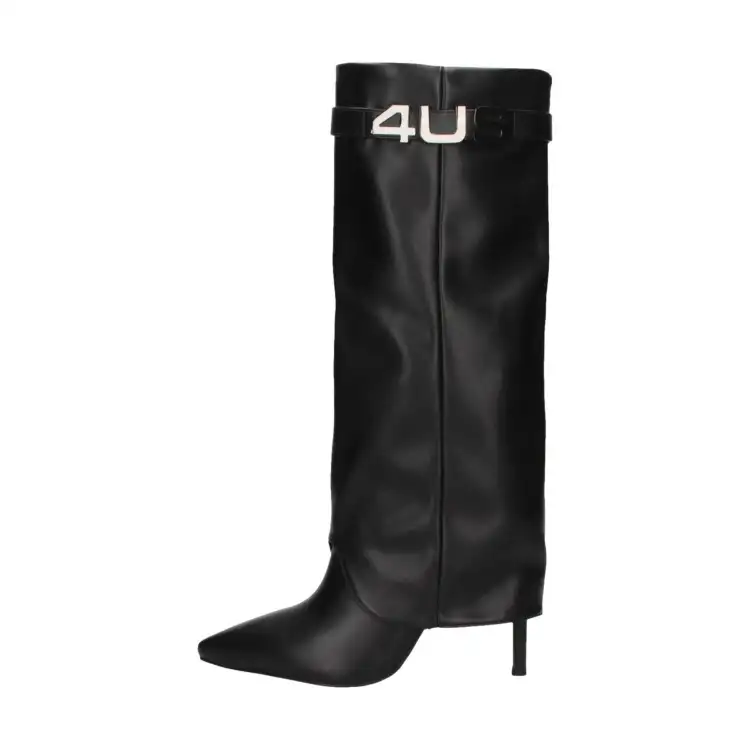 Paciotti 4US 4K2530 Stivale Donna Tacco Alto Nero