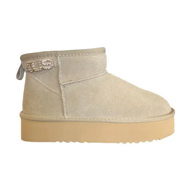 Paciotti 4US K25-64 Stivaletti Donna con Accessori Laterale Khaki
