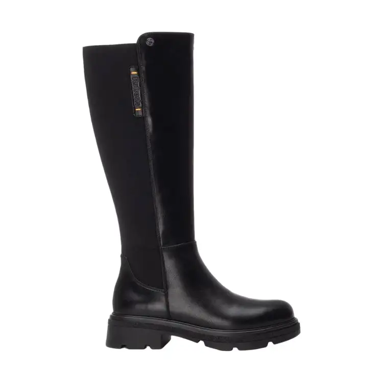 Refresh 172935 Stivale Donna Con Zip Laterale Nero