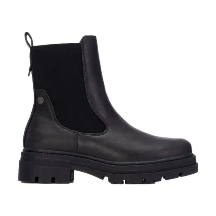 Refresh 173018 Stivaletto Donna Con Zip Laterale Nero