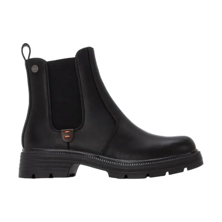 Refresh 173026 Stivaletto Donna Con Zip Laterale Nero