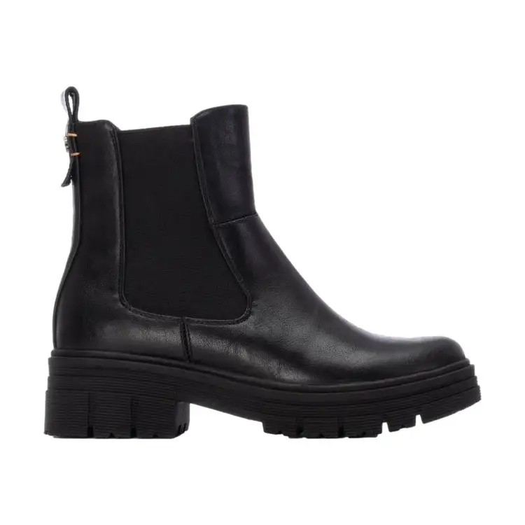 Refresh 173084 Stivaletti Donna Con Zip Laterale Nero