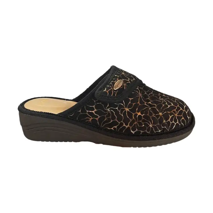 Riposella STELLA I WB02BX Ciabatta Donna Con Strappo Regolabile Nero
