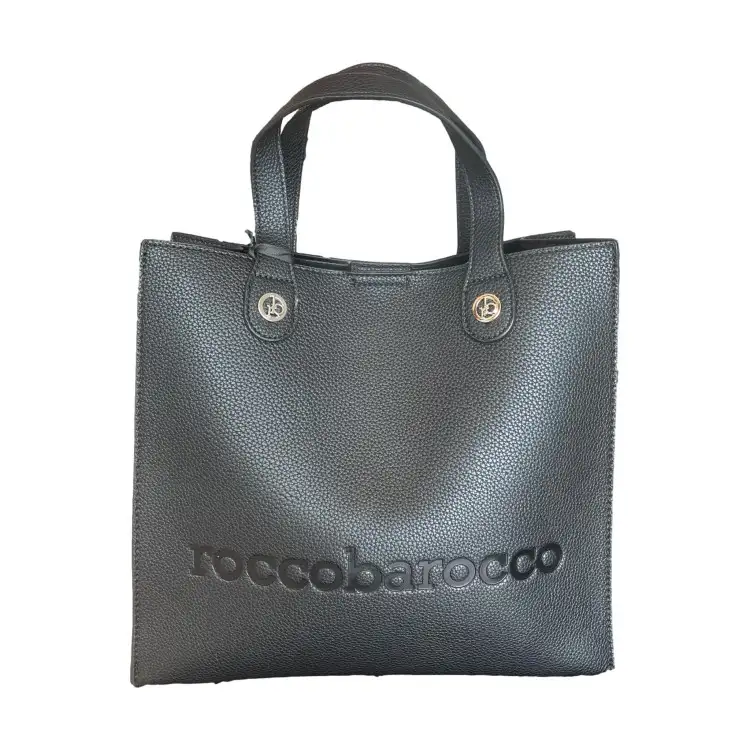 RoccoBarocco RBALHD241050 Borsa Donna Nero