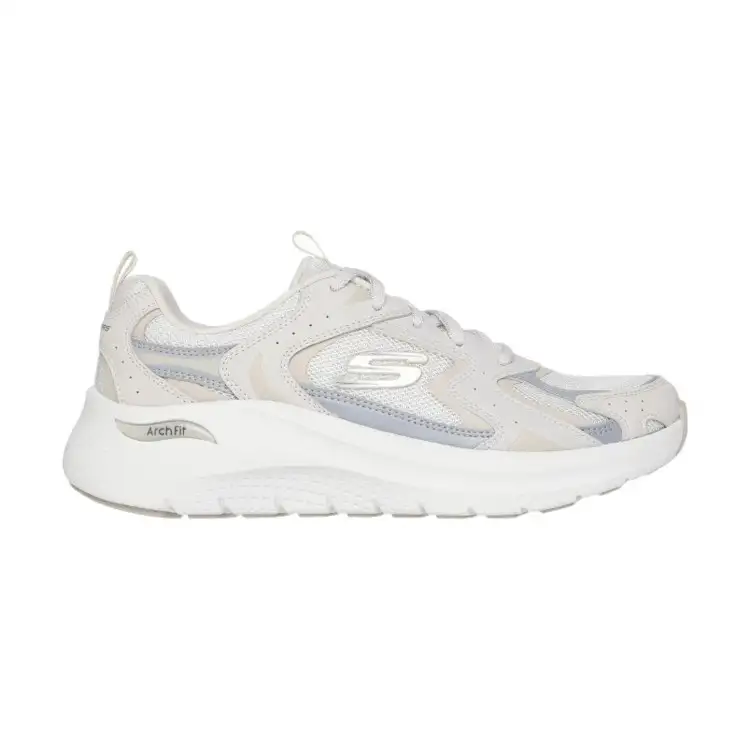 SKECHERS 150332 ARCH FIT 2.0 Vintage Luxe Sneakers Donna Stringate Natural