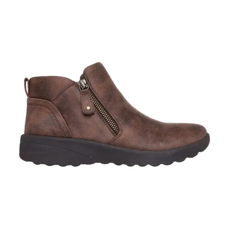 SKECHERS 158952 FALL IN BLOOM Lovely Vibe Scarpe Stivaletto Donna Chocolate