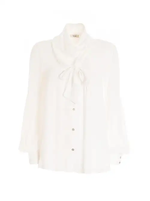 FRACOMINA  SHIRT WITH BALLON SLEEVES 64416978
