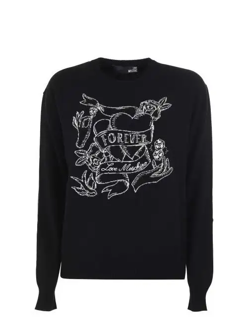 LOVE MOSCHINO MAGLIA 45543899