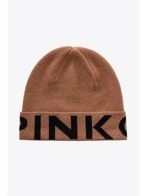 PINKO  CALAMARO CAPPELLO  TUBICO LANA CACHEMIRE 99385408