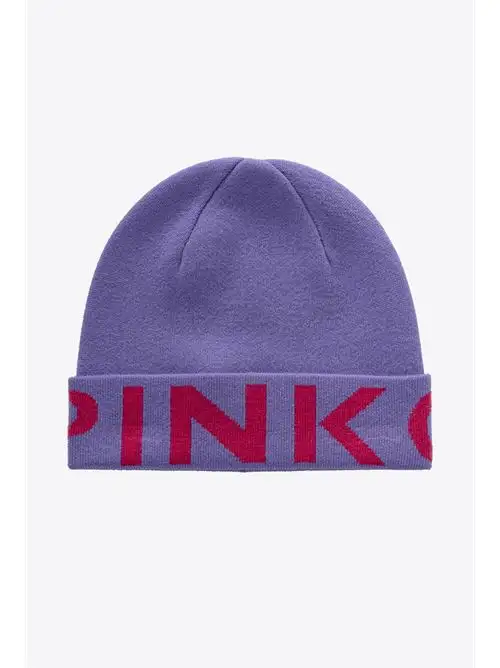 PINKO  CALAMARO CAPPELLO  TUBICO LANA CACHEMIRE 95849537