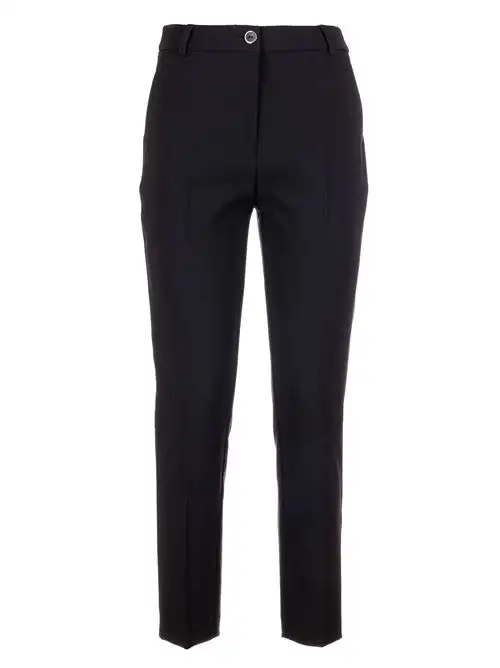 FRACOMINA  CHINOS BLACK 87868283