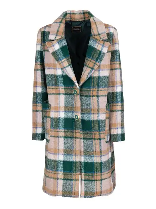 FRACOMINA  COAT BEIGEGREEN 60463724