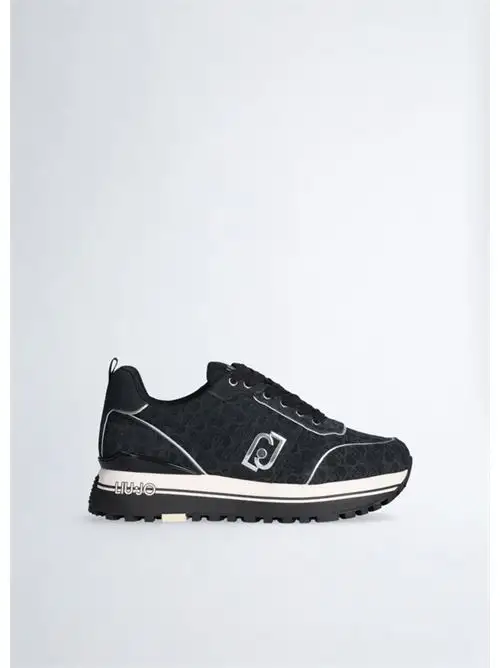 LIU JO LIU JO MAXI WONDER 71 - SNEAKER PRINTED COW SUEDE 89237590