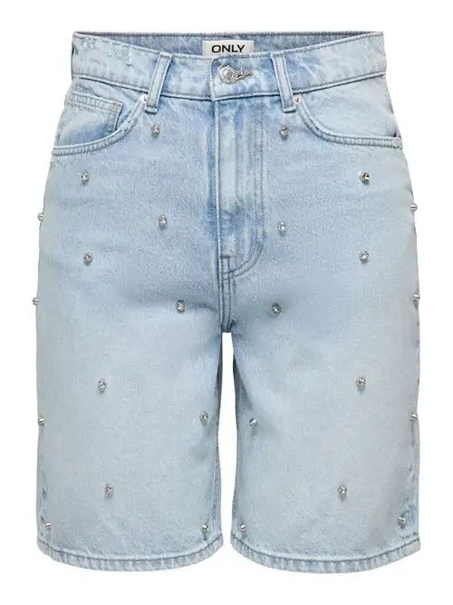 ONLY ONLHOPE HW RHS LOOSE LONG SHORTS DNM AZG 78078377