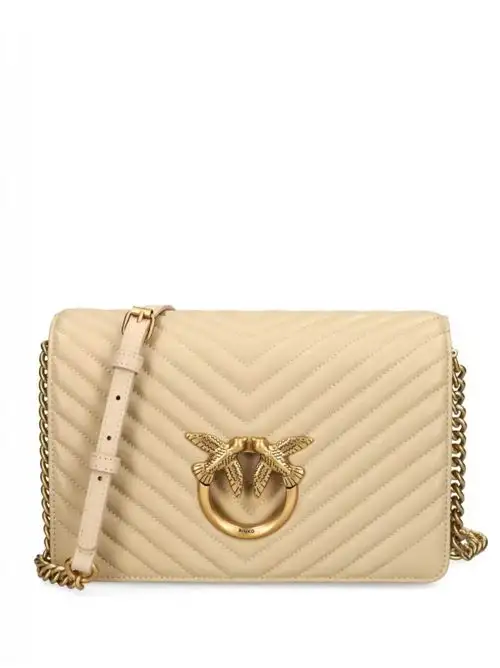 PINKO LOVE CLICK CLASSIC  SHEEP NAPPA CHEVRON 33328885