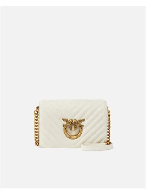PINKO LOVE CLICK MINI  SHEEP NAPPA CHEVRON 26619726