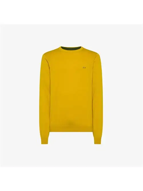 SUN68 SWEATER ELBOW CONTRAST COLOR 24308483