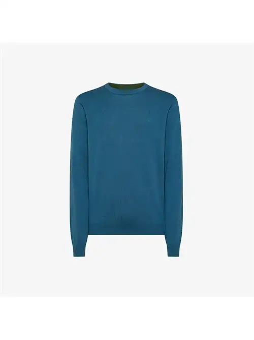 SUN68 SWEATER ELBOW CONTRAST COLOR 14671982