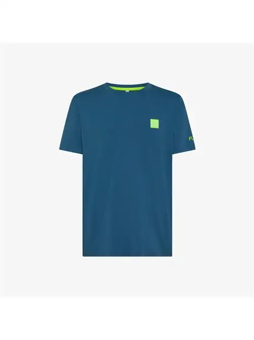 SUN68 T-SHIRT LOGO FLUO S/S 74438636