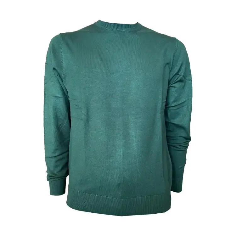 Urban Ring UR9100001 Maglioncino Uomo Girocollo Viscosa Verde Bosco