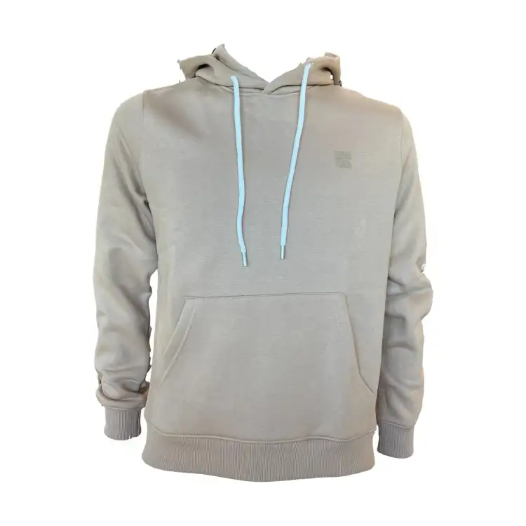 Urban Ring UR9120002 Felpa Uomo Con Cappuccio Felpata e Tasca Frontale Camel