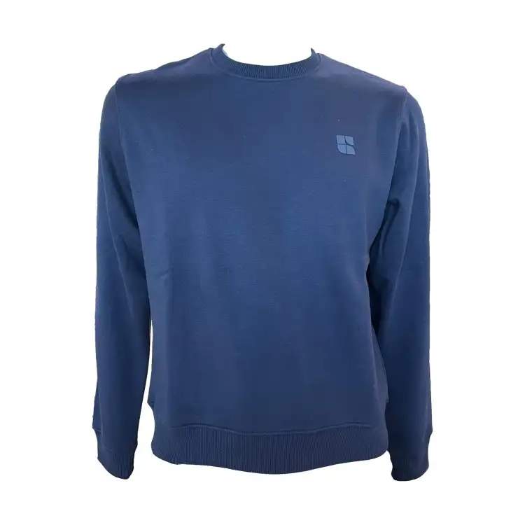 Urban Ring UR9120003 Felpa Uomo Girocollo Felpata Blu