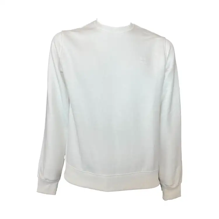 Urban Ring UR9120003 Felpa Uomo Girocollo Felpata Latte
