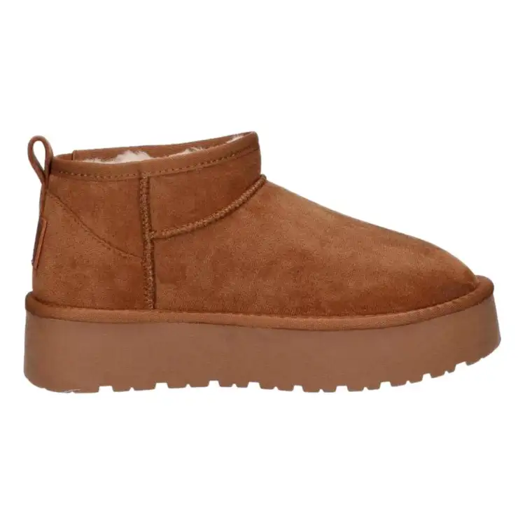 XTI 142212 Stivaletto Donna Platform Camel