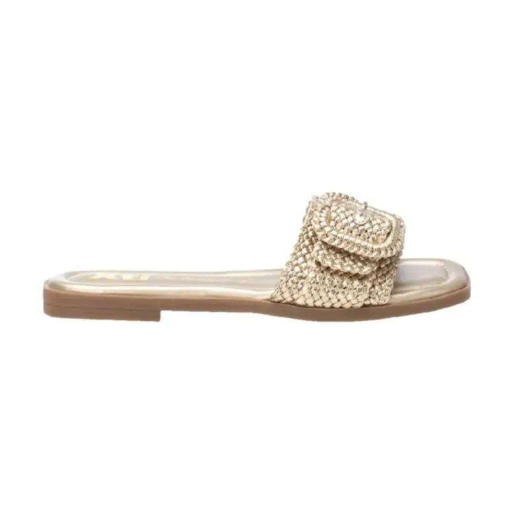 XTI 143861 Textile Ladies Sandali Donna Gold