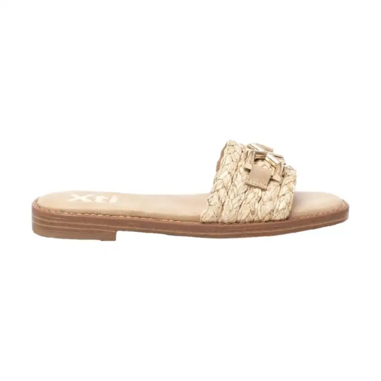 XTI 144103 Sandali Donna Con Accessorio Beige