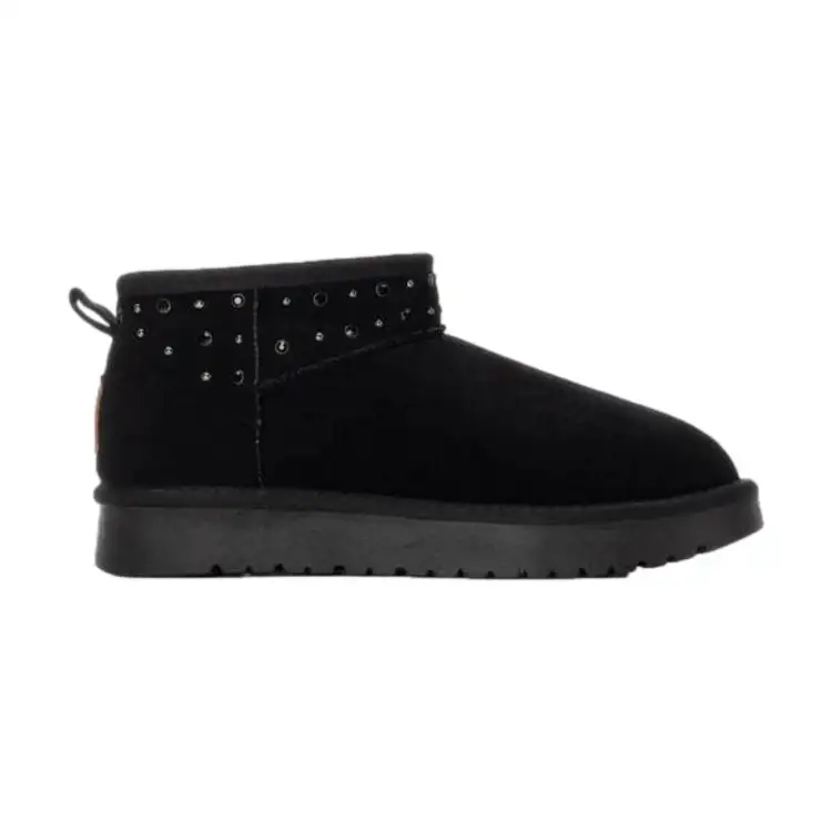 XTI 144603 Stivaletto Donna Basso Con Borchie Nero