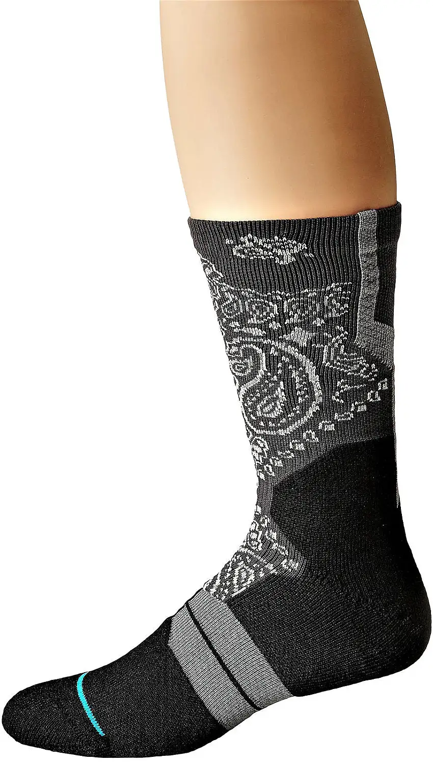 Stance Calze Fusion Basketball Grigio Uomo