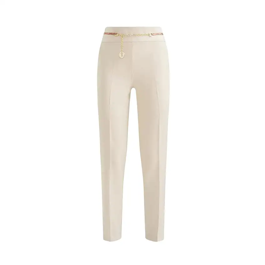 Pantalone Donna slim con zip