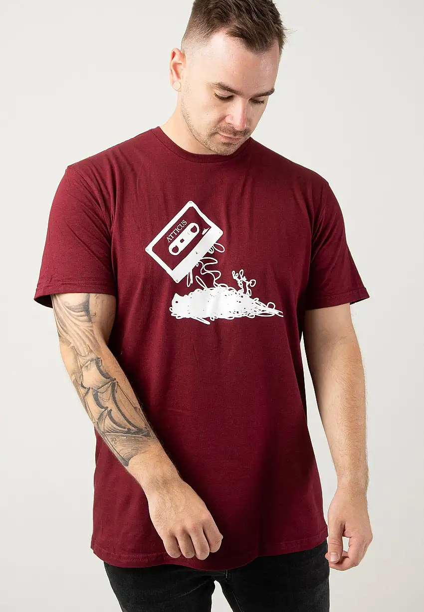 Atticus - Hometaping Maroon - T-Shirt
