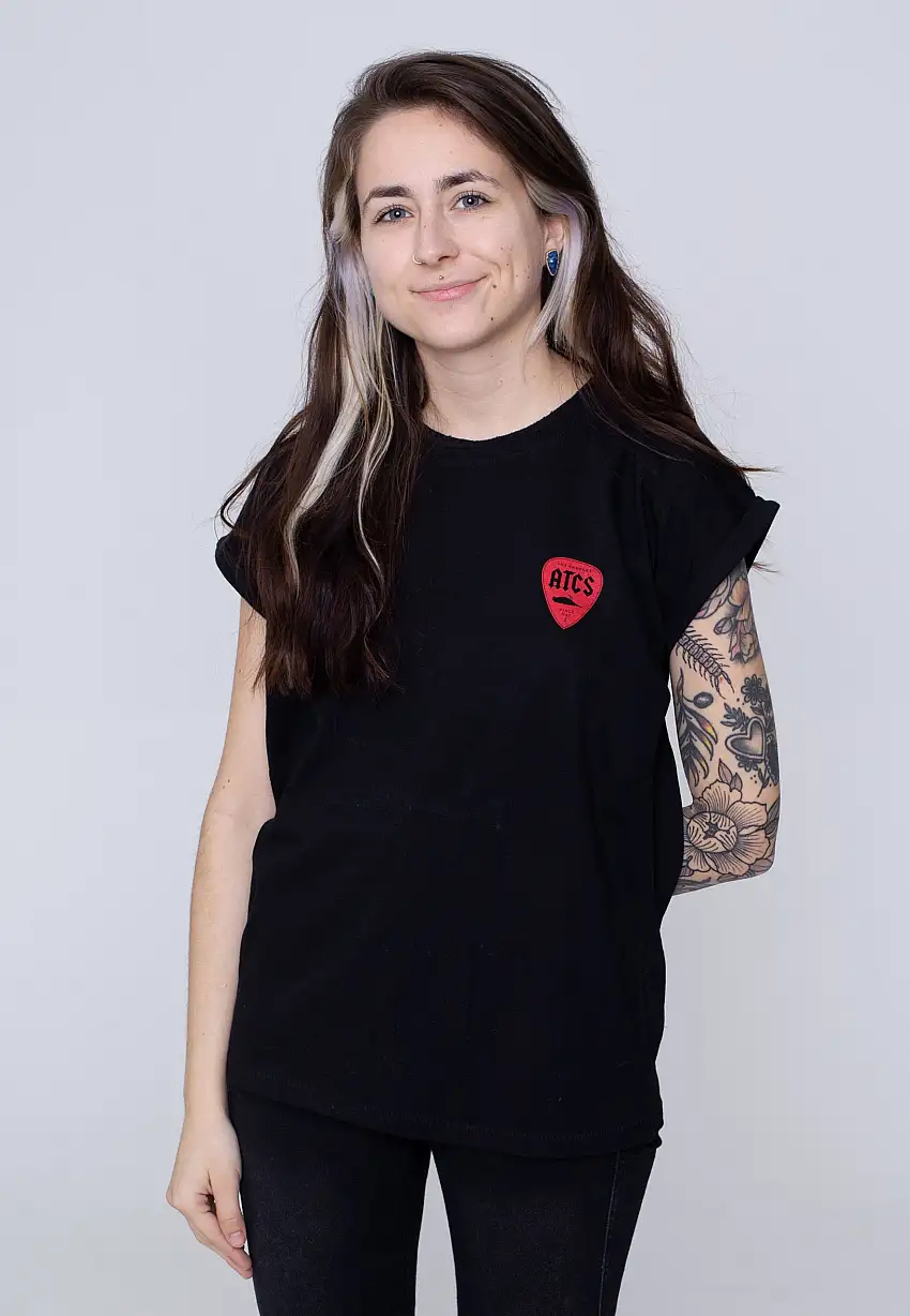 Atticus - Womens Plectrum Black - T-Shirt