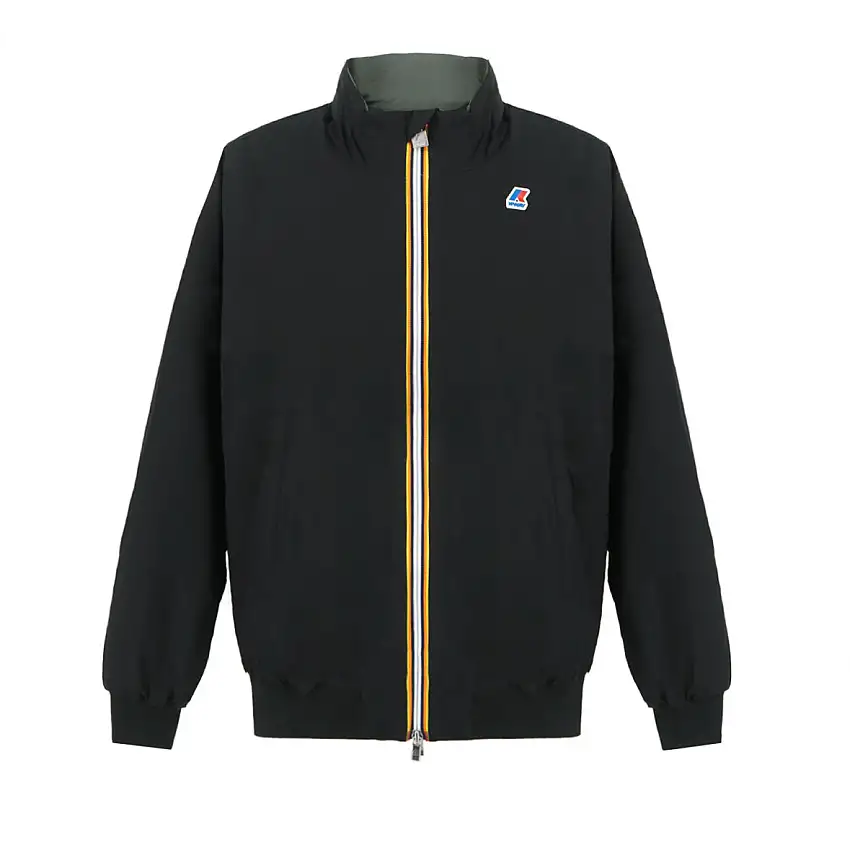 K-way Arsene Warm Double Reversibile Nero Uomo