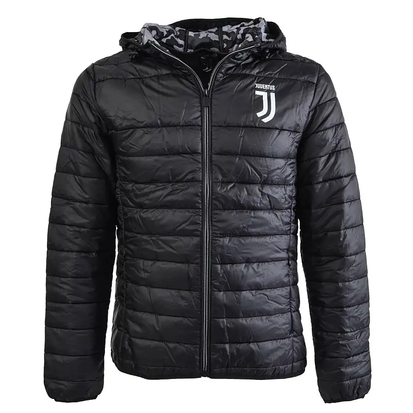 Juventus Giacca Ultralight Interno Mimetico Nero Uomo